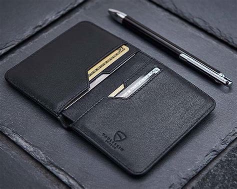 vaultskin city slim bifold wallet with rfid protection|minimalist rfid wallets.